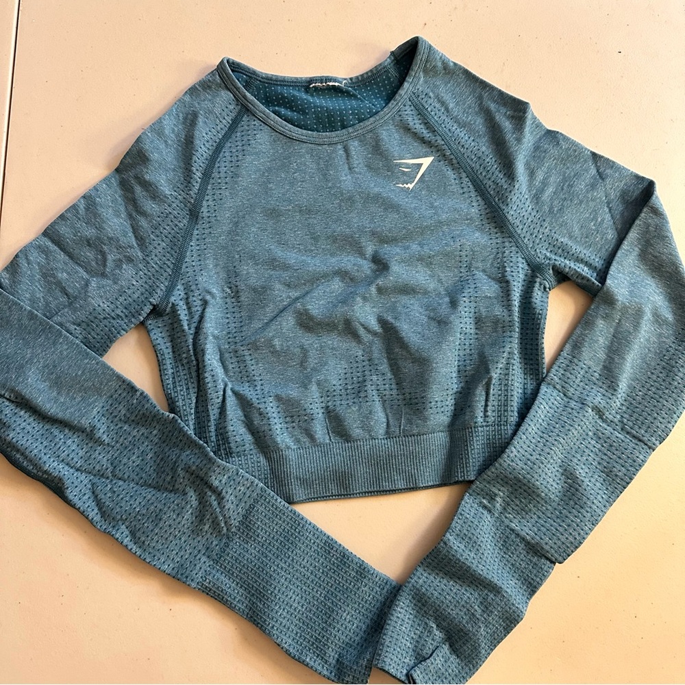 Gymshark Vital Seamless Long Sleeve Crop Top
